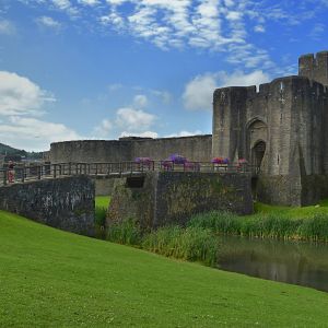 Caerphilly Castle - wales / united kingdom