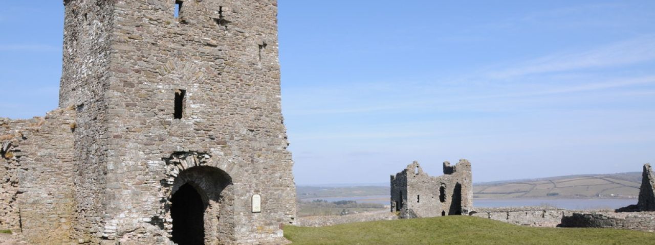 Llansteffan Castle | Carmarthen | Gales | Reino Unido