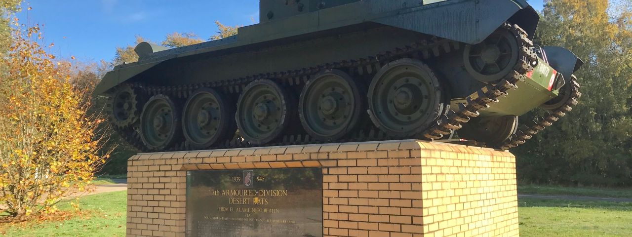 Desert Rats Memorial | Thetford | England | Großbritannien