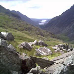 Llyn Padarn and Llanberis View Point - Caernarfon / Wales / United Kingdom