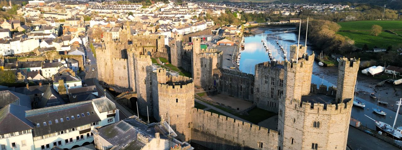 Caernarfon Castle | Caernarfon | Wales | United Kingdom