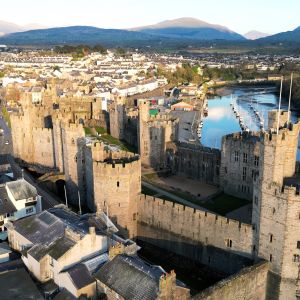 Caernarfon Castle - wales / united kingdom