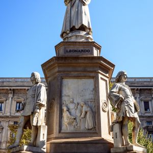 Piazza Leonardo da Vinci - Pavia / Lombardia / Italy